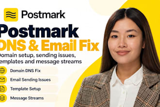 fix postmark domain dns postmark email sending issue template message stream