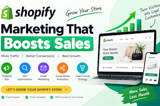 boost shopify sales with ecommerce marketing
