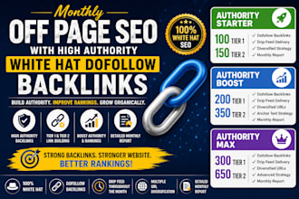 boost your off page SEO with high authority dofollow backlinks