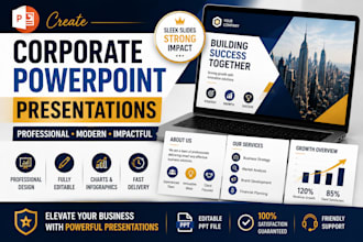 design modern business presentations