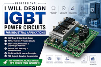 design igbt power circuits for industrial electronics and power systems