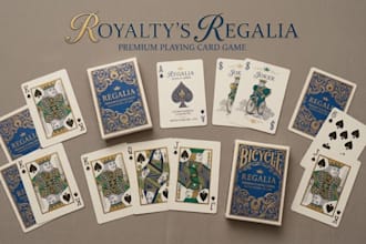design custom playing cards game cards, poker and card decks