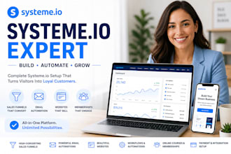 build systeme io sales funnel systeme io website systeme io online course setup