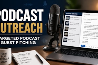 do targeted podcast outreach and find podcast guest opportunities