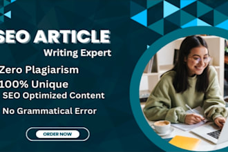 write engaging blogs posts and SEO