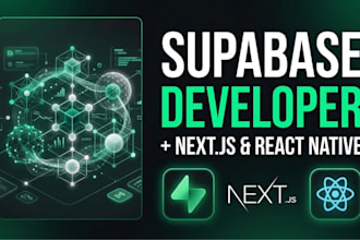 build, integrate and optimize your backend using supabase