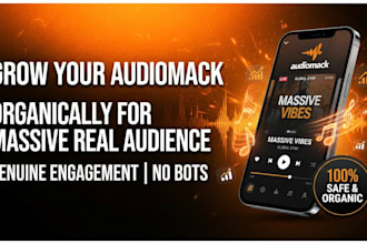 grow your audiomack music listeners organically for massive real audience