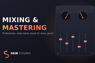 mix and master your tracks giving it that analog feels