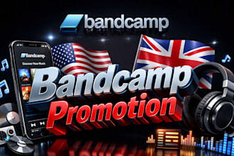 do bandcamp promotion, uk and USA bandcamp music promotion