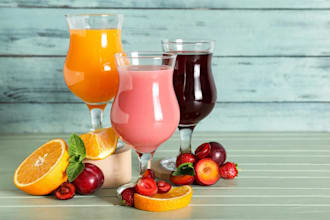 formulate juice, soft drink, smoothie, food supplement and new beverage products