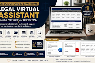 be your UK legal virtual assistant for solicitor and law firm support
