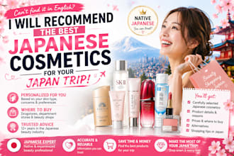 recommend the best japanese cosmetics for your japan trip