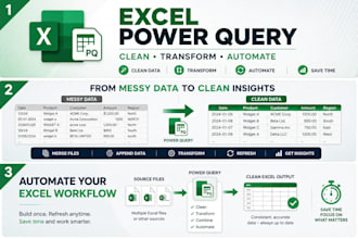 clean transform and automate your excel data with power query