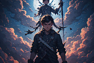 design stunning album cover art for single ep