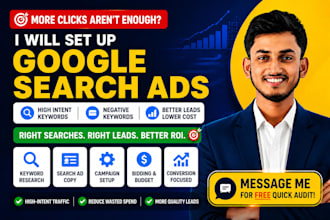 set up google search ads for lead generation