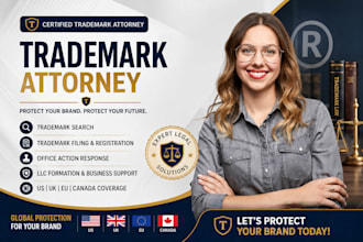 be your US trademark attorney registration, and patent filling