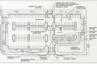 do parking requirement calculations for city permits