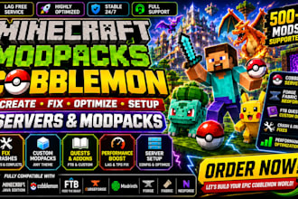 create fix minecraft cobblemon modpack convert forge to fabric server setup