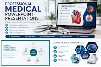 create professional medical presentations and powerpoints