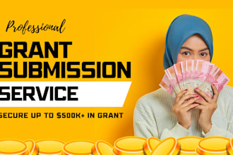 grant research,  grant proposal, sponsorship proposal, and business plan