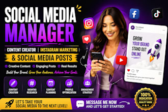 social media manager content creators instagram marketing social media
