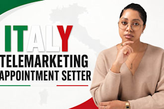 italian telemarketer for outbound sales calls italy telemarketing cold outreach