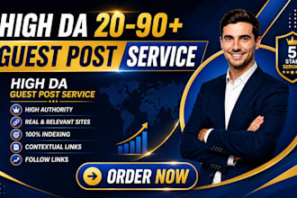 provide high quality SEO guest posts with dofollow backlinks