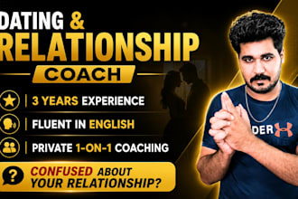 provide dating and relationship coaching for your love life
