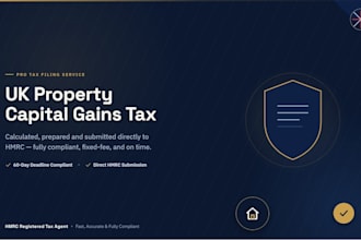 file UK property capital gains tax to hmrc