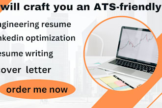 write an ats friendly engineering resume and CV