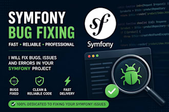 help you fixing your symfony appliction
