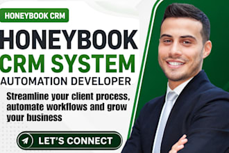 honeybook CRM system automation and workflow developer