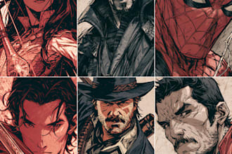 create custom comic illustrations in your style