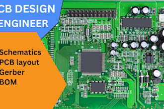design pcb schematic and layout in kicad and proteus