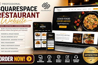 squarespace restaurant website restaurant website food website online ordering