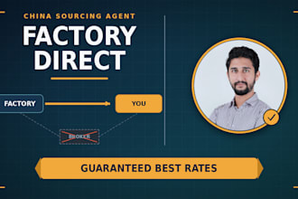 your china sourcing agent, direct factory connections, best rates