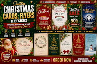 design christmas flyer, christmas card christmas caricature, christmas design