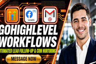 setup gohighlevel automated workflows for lead follow up