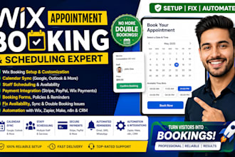 setup wix appointment booking wix scheduling calender sync wix booking system