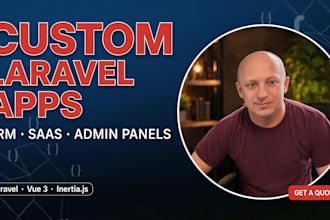 laravel custom web app development