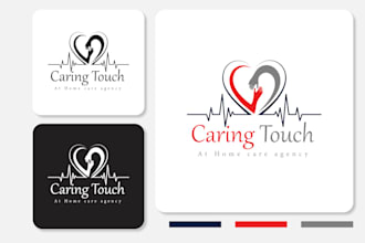 create medical and health care logo design