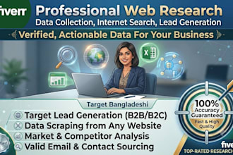 do professional web research and internet research