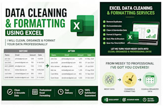 clean and format data using microsoft excel