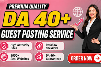 do SEO guest posting service and guest post backlinks