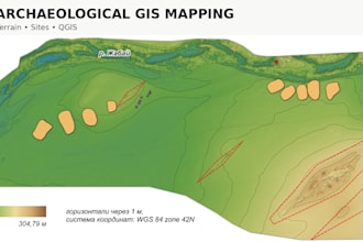 create professional archaeological gis maps in qgis