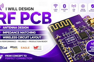 design esp32 and nrf52 ble wifi wireless pcb layout