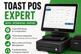 design a professional toast pos menu that boosts sales