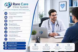 provide a complete and professional clinic management system for your medical