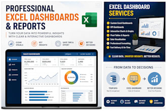 create professional excel dashboards and reports