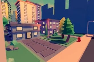 build a stylized low poly roblox map in roblox studio